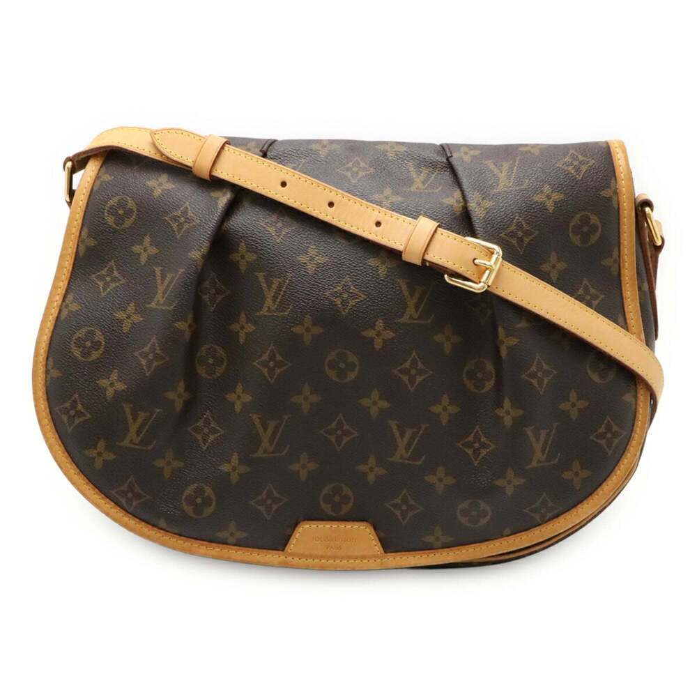 LOUIS VUITTON Brown Monogram Shoulder Bag